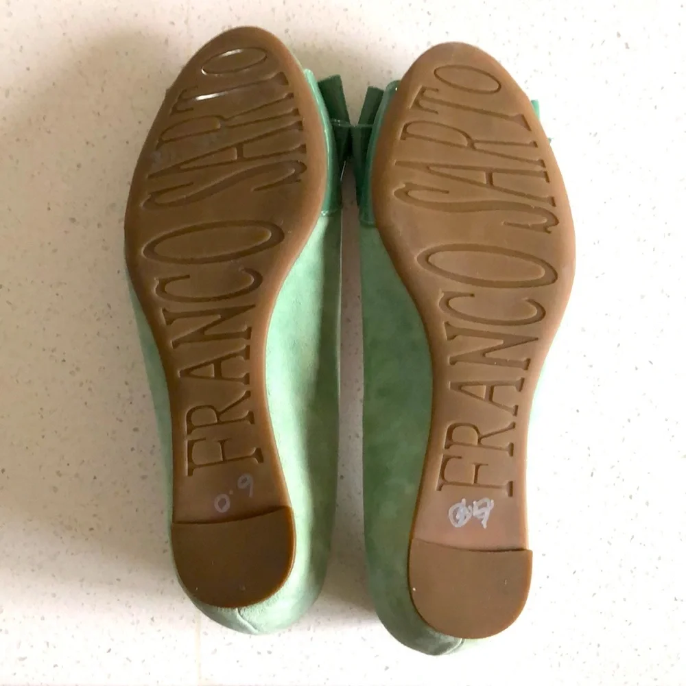 Franco Sarto open toe shoes with bows - Picture 4 of 5